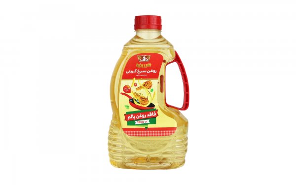 روغن سرخ‌کردنی حاوی روغن کنجد شیررضا مقدار 1.8 لیتر