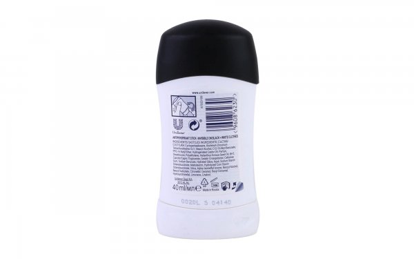 استیک ضدتعریق زنانه Invisible On Black & White Clothes رکسونا (Rexona) مقدار 40 میلی‌لیتر