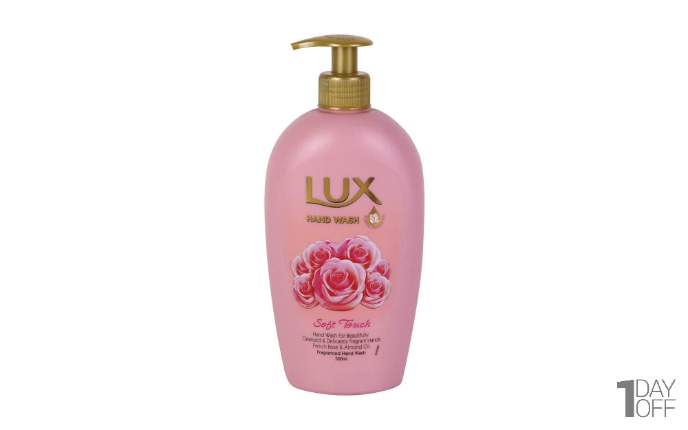 مایع دستشویی لوکس (Lux) Soft tuch مقدار 500 میلی‌لیتر