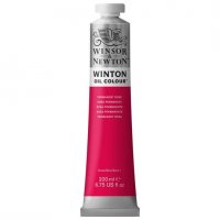 رنگ روغن وینزور (Winsor) سری Winton مقدار 200 میلی‌لیتر رنگ PERMANENT ROSE