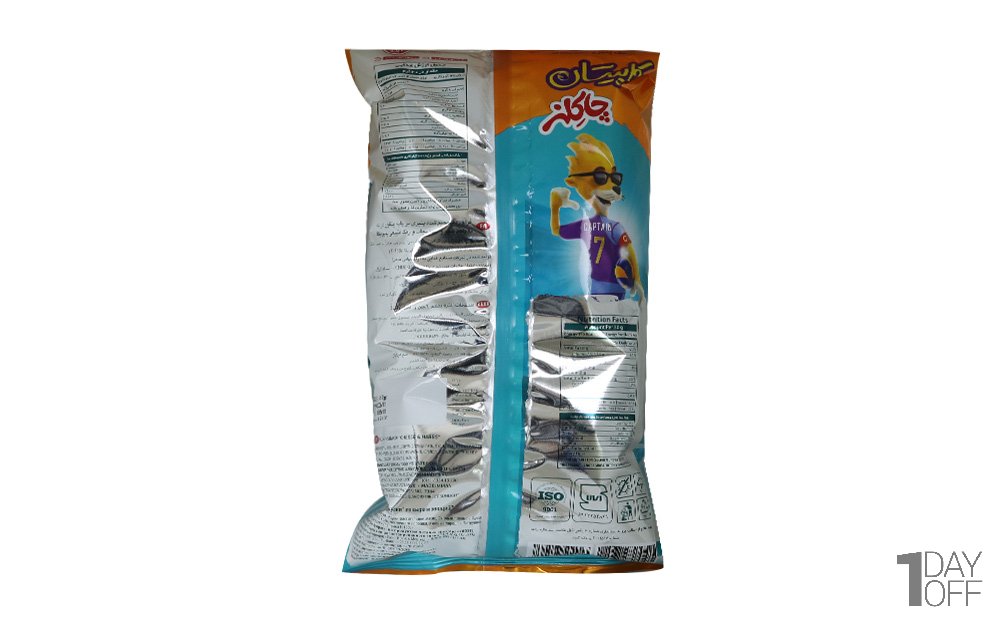 اسنک پنیر و سبزیجات کاپیتان چاکلز مقدار 50 گرم