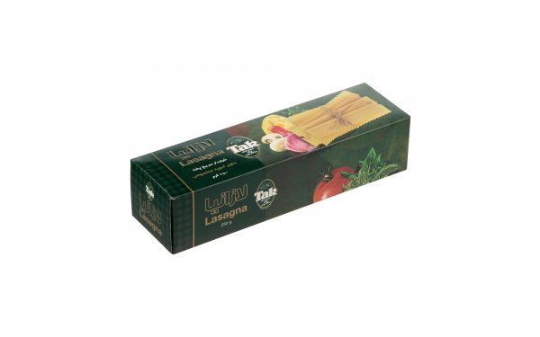 لازانیا شیاردار سریع پخت تک ماکارون مقدار 250 گرم