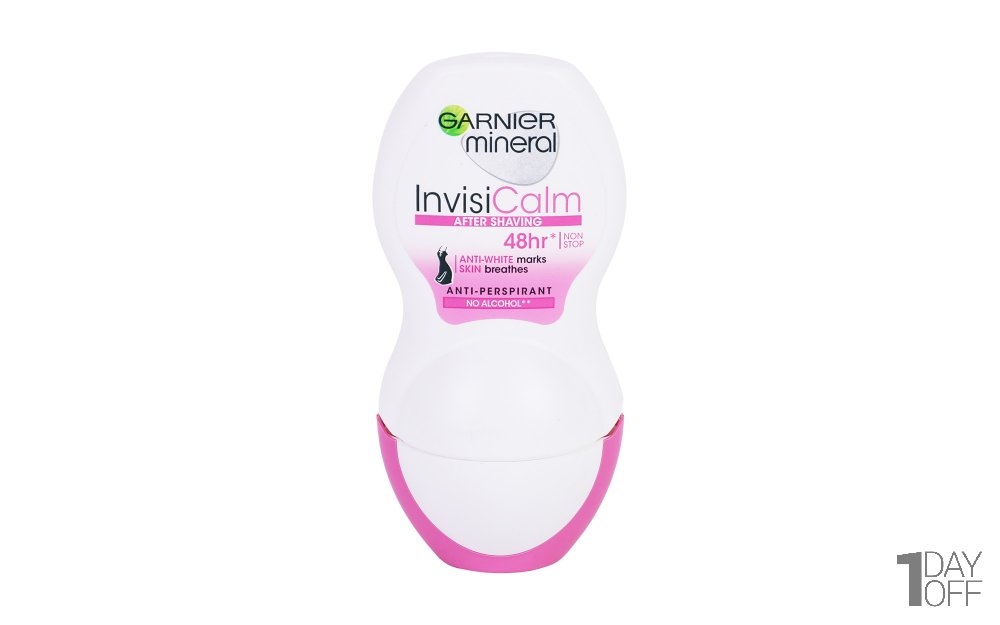 رول ضدتعریق زنانه Invisi Calm گارنیر (Garnier) مقدار 50 میلی‌لیتر