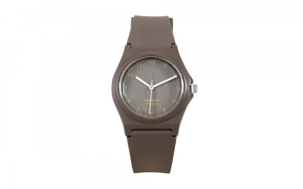 ساعت لاروس (Laros) مدل 0616-AQ103 بند سیلیکونی رنگ قهوه‌ای