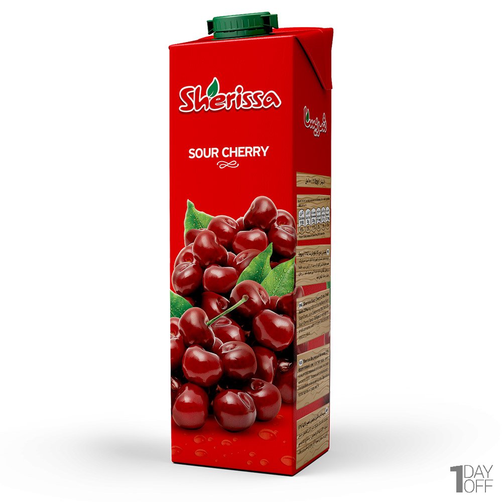 آبمیوه آلبالو شریسا سن‌ایچ مقدار 1 لیتر