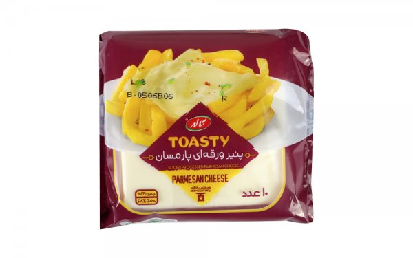 پنیر ورقه‌ای پارمسان کاله مقدار 180 گرم