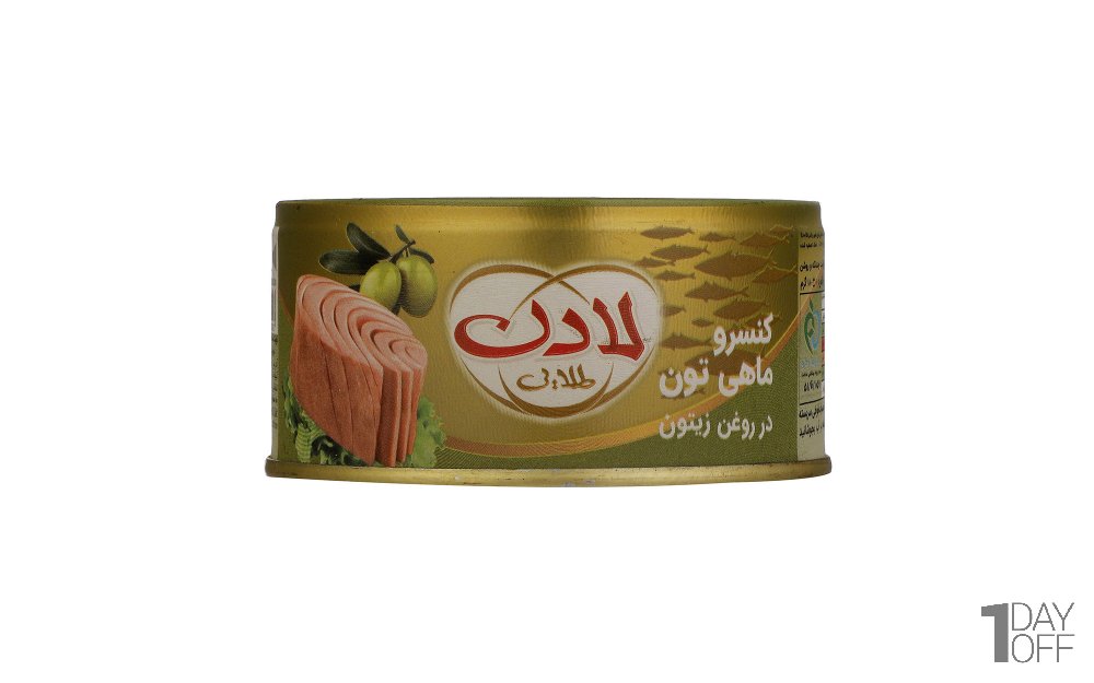 کنسرو ماهی تون در روغن زیتون لادن 180 گرم 