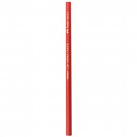 مداد گرافیت چرب گلاس فابر کاستل (Faber Castell) رنگ قرمز