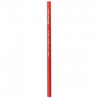 مداد گرافیت چرب گلاس فابر کاستل (Faber Castell) رنگ قرمز
