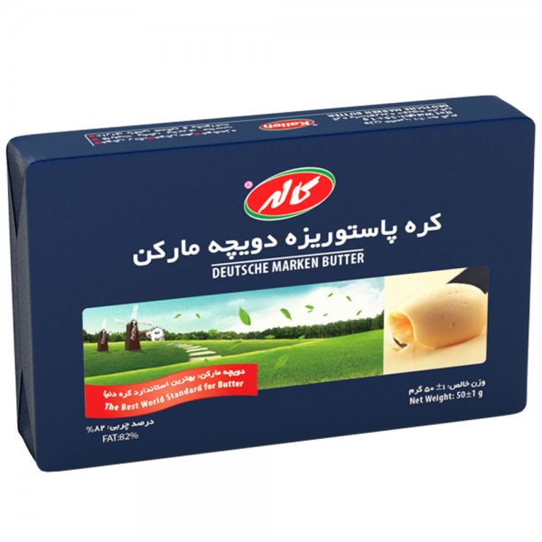 کره پاستوریزه دویچه مارکن کاله مقدار 50 گرم