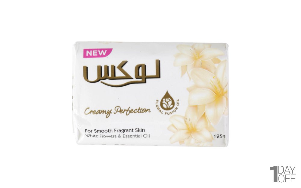 صابون لوکس (Lux) مدل Creamy perbection مقدار 125 گرم