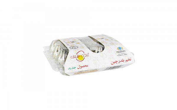 تخم بلدرچین زرده‌طلایی بسته 12 عددی 