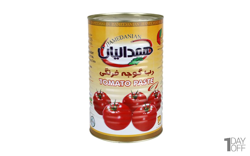 رب گوجه فرنگی همدانیان مقدار 4500 گرم