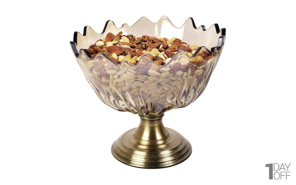  آجیل‌خوری پایه‌دار ویکتوریا (Victoria) بسته 1 عددی