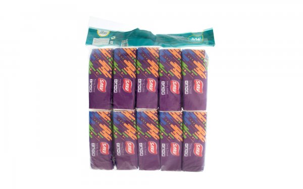 دستمال کاغذی 100 برگ سرو مدل Colorful بسته 10 عددی