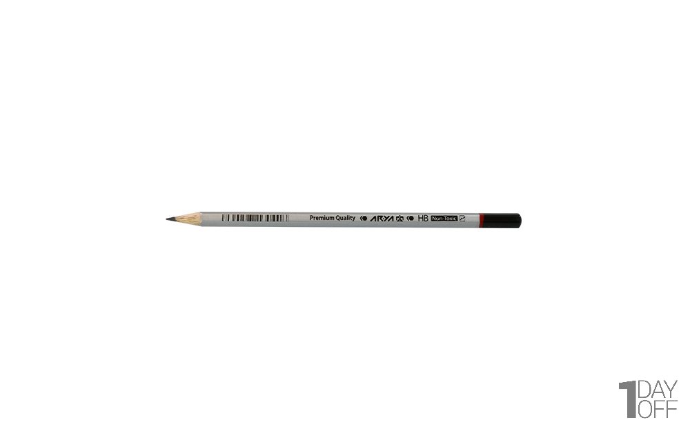 مداد مشکی تحریر آریا نوع HB 