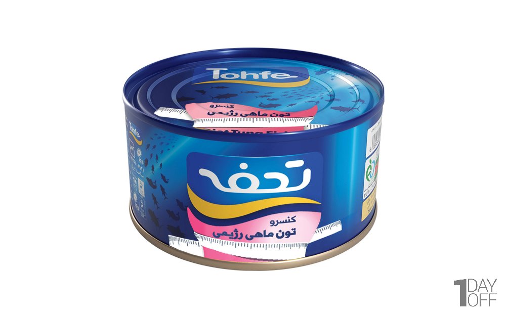 کنسرو ماهی تون رژیمی تحفه مقدار 180 گرم