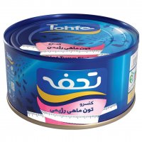 کنسرو ماهی تون رژیمی تحفه مقدار 180 گرم