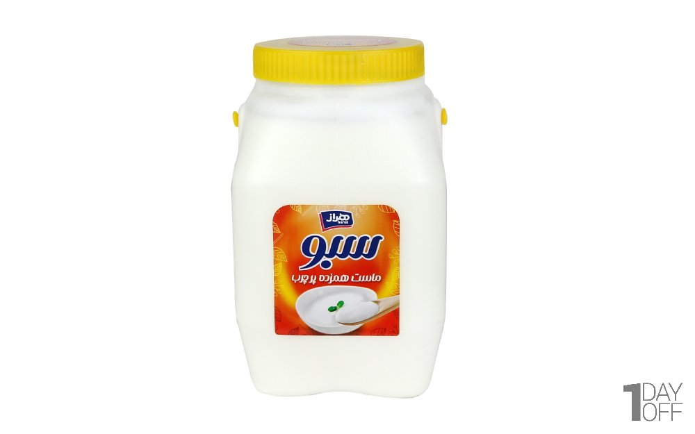 ماست هم‌زده پرچرب سبو هراز مقدار 1.8 کیلوگرم