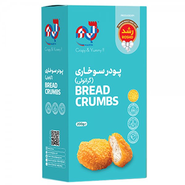 پودر سوخاری گرانولی مارتینی رشد مقدار 200 گرم