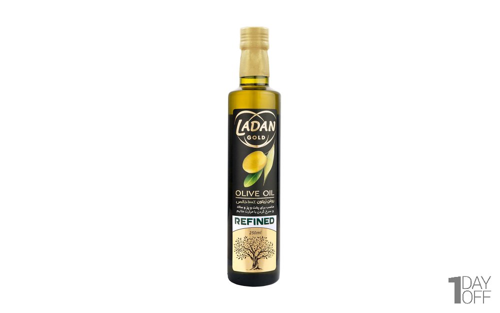 روغن زیتون لادن طلایی مقدار 250 میلی‌لیتر
