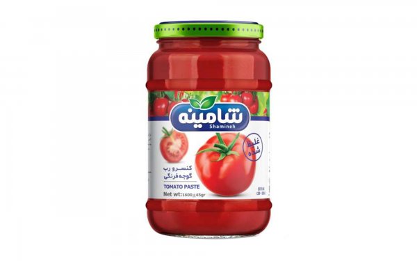 رب گوجه‌فرنگی شامینه مقدار 1600 گرم