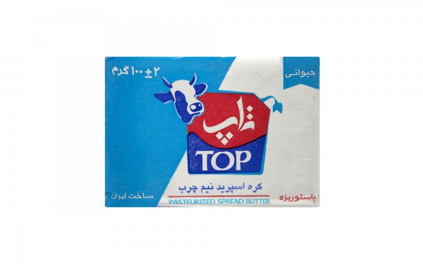 کره حیوانی تاپ مقدار 100 گرم