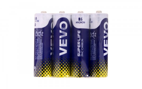 باتری قلمی ویوو (Vevo) مدل Zinc Carbon