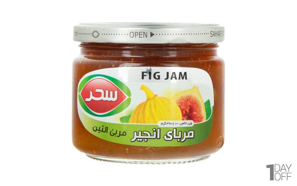 مربا انجیر سحر مقدار 390 گرم