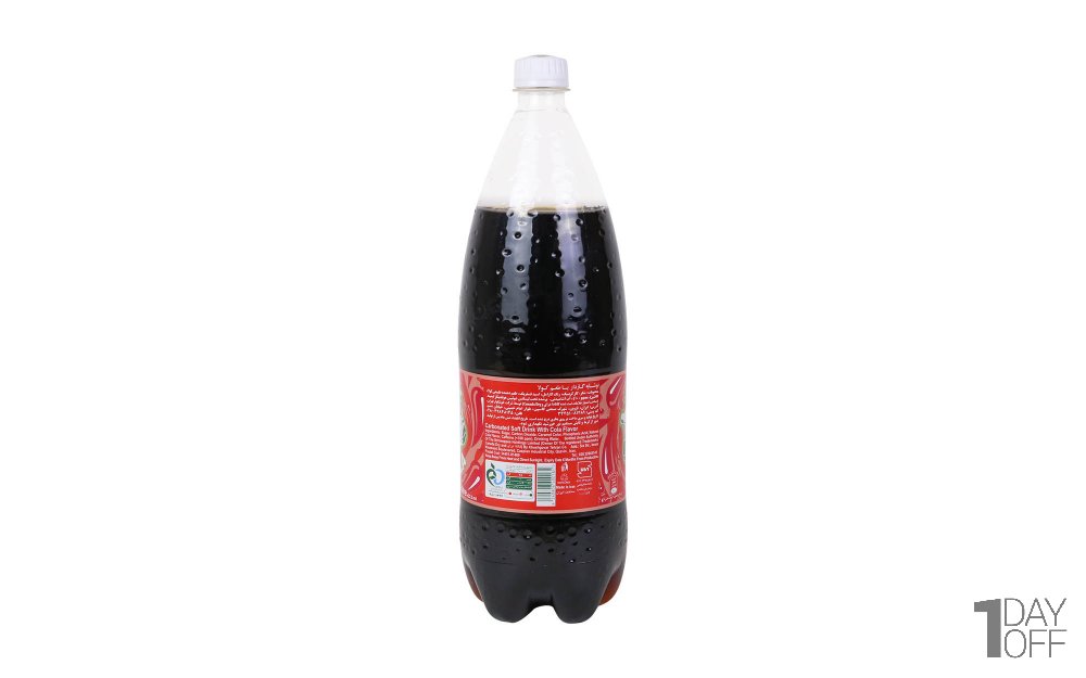 نوشابه گازدار با طعم کولا کانادا درای مقدار 1.5 لیتر