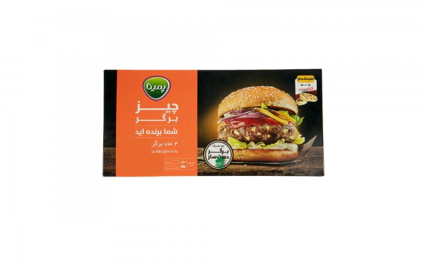 چیزبرگر پمینا کاله مقدار 500 گرم (4 عددی)