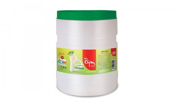 سس مایونز کم چرب بیژن مقدار 7800 گرم