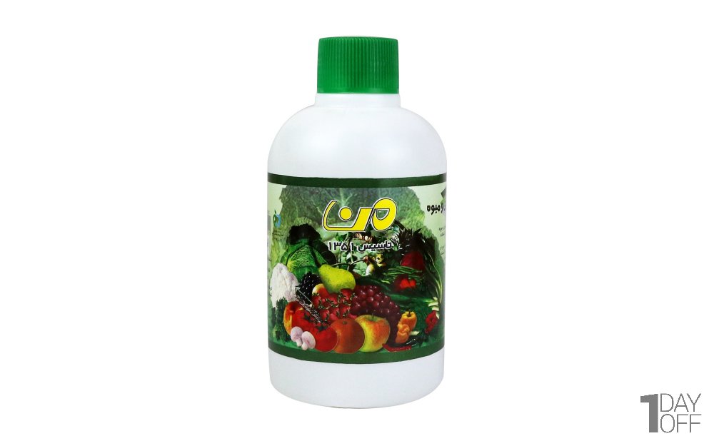 گندزدای سبزی و میوه من مقدار 500 سی‌سی 