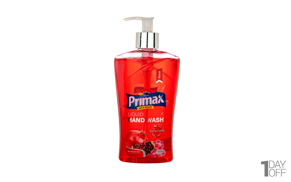 مایع دستشویی با رایحه انار پریمکس مقدار 450 گرم 