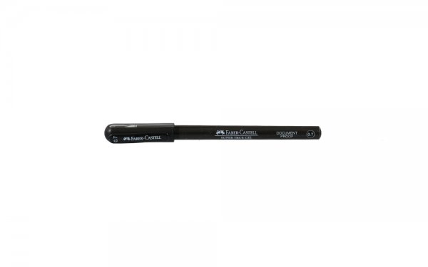 خودکار مشکی  0.7 میلی‌متری فابر کاستل (Faber Castell) مدل Super True Gel 