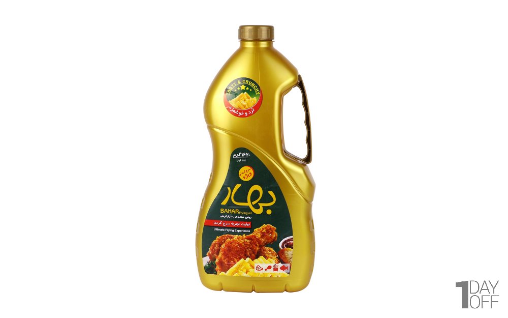 روغن سرخ‌کردنی بهار مقدار 1.8 لیتر 