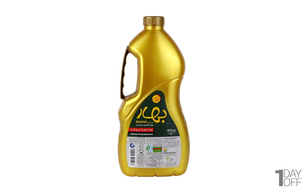 روغن سرخ‌کردنی بهار مقدار 1.8 لیتر 