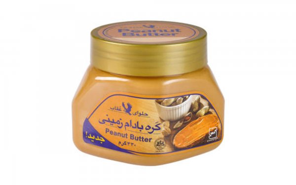 کره بادام‌زمینی عقاب مقدار 330 گرم