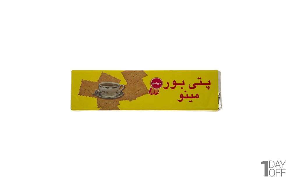 بیسکویت پتی‌بور مینو مقدار 100 گرم