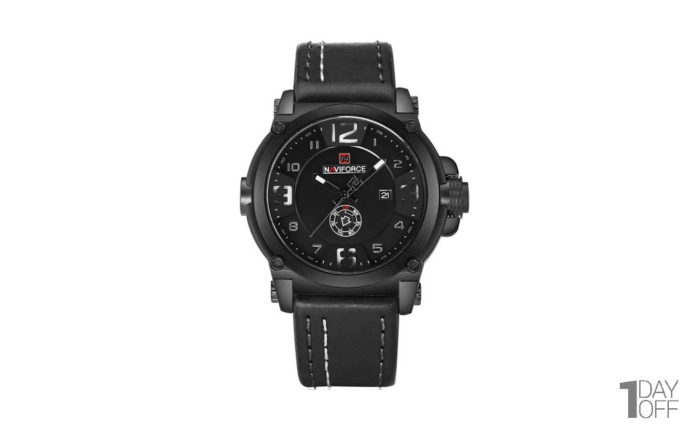 ساعت نیوی‌فورس (NAVIFORCE) مدل NF9099M رنگ مشکی کد رنگ B/W/B