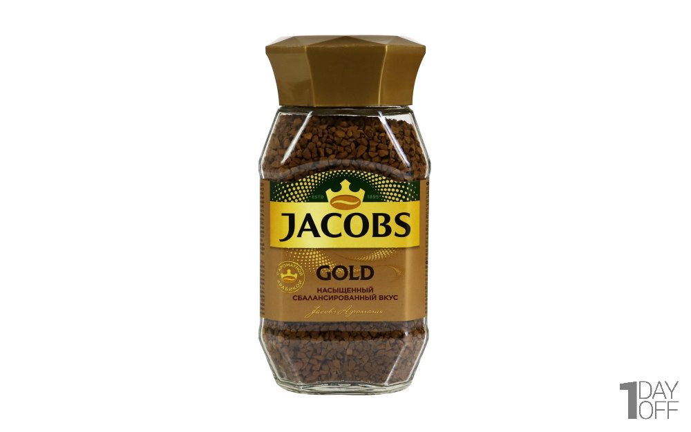 قهوه فوری جاکوبز (Jacobs) مدل GOLD مقدار 95 گرم