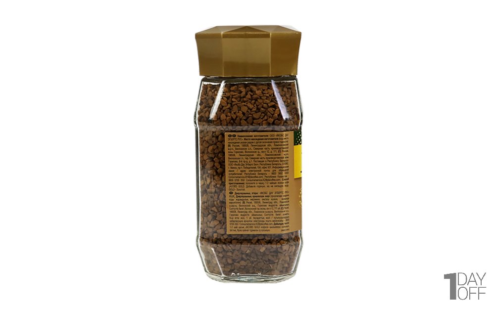 قهوه فوری جاکوبز (Jacobs) مدل GOLD مقدار 95 گرم