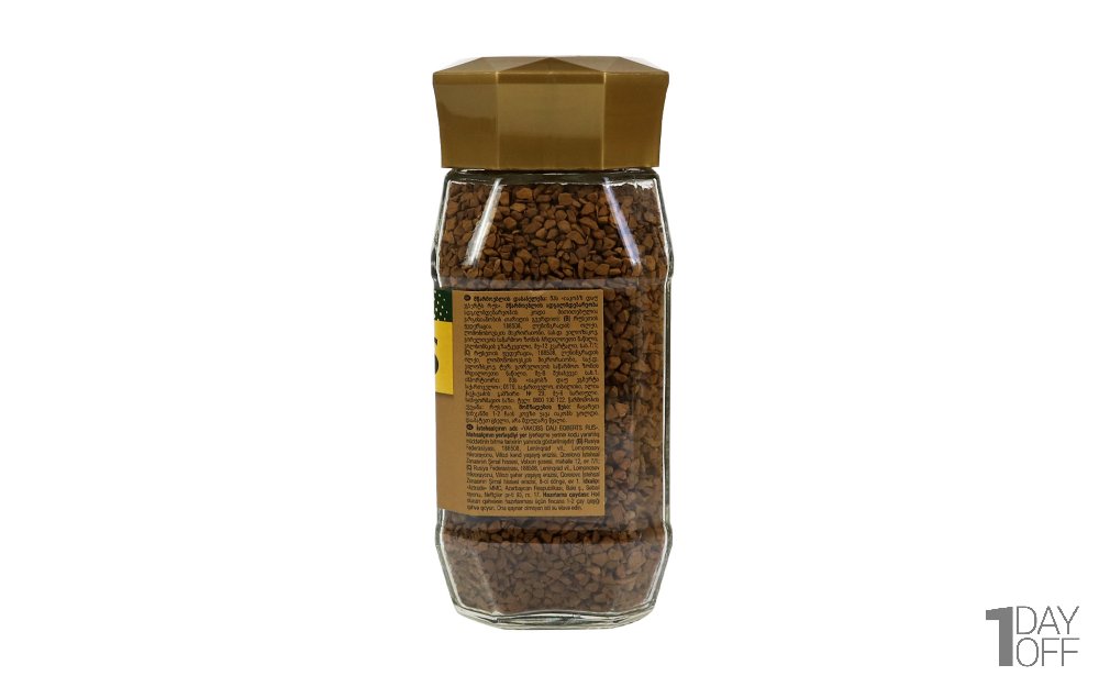 قهوه فوری جاکوبز (Jacobs) مدل GOLD مقدار 95 گرم
