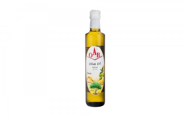 روغن زیتون تصفیه‌شده اُ آ ب مقدار 500 میلی‌لیتر 
