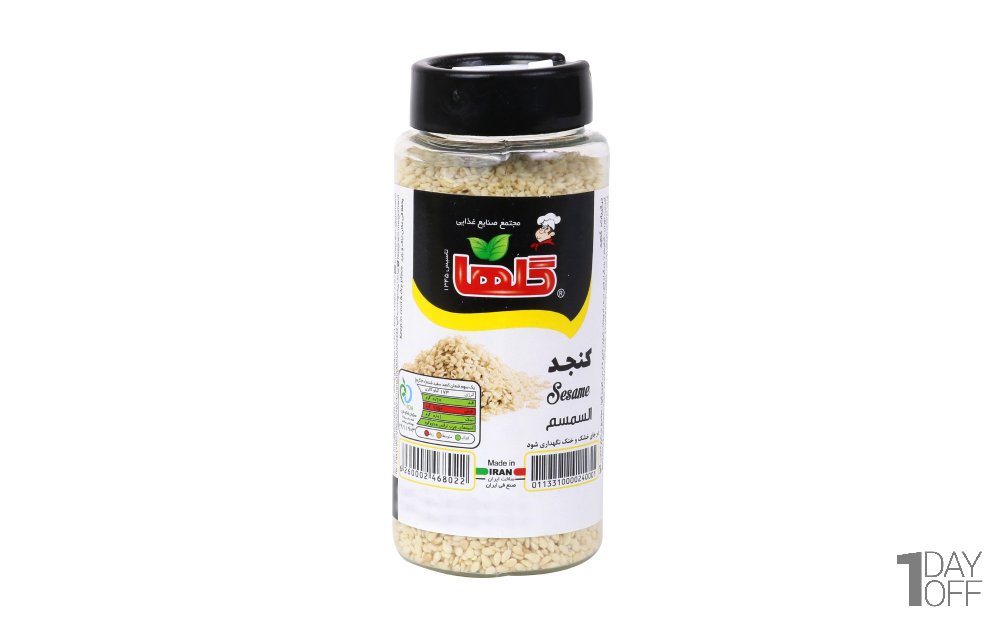 کنجد گلها مقدار 80 گرم