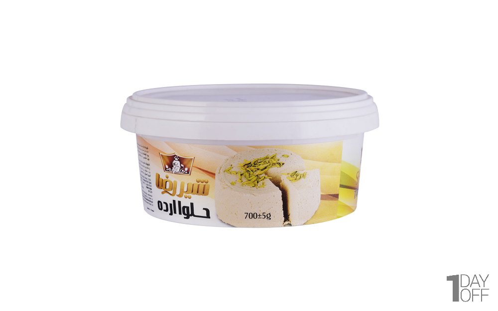 حلوا ارده شیررضا مقدار 700 گرم