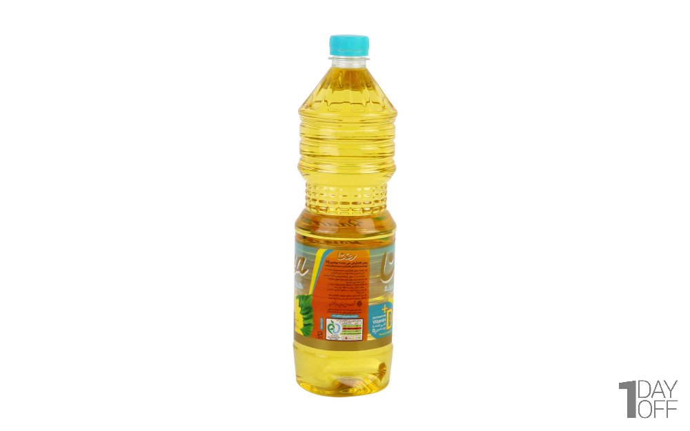 روغن مایع آفتاب‌گردان رعنا 900 میلی‌لیتر