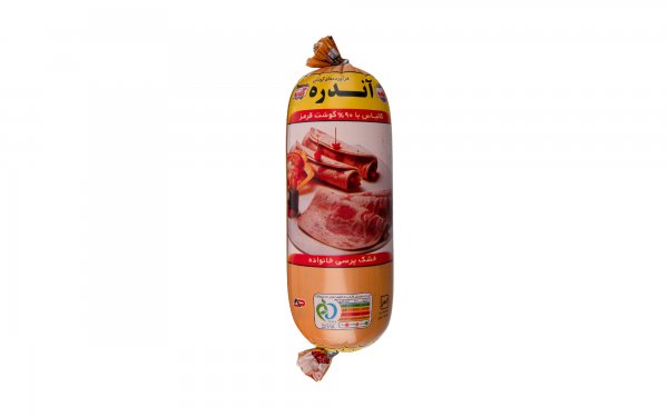 کالباس خشک پرسی 90 درصد گوشت‌ قرمز آندره مقدار 500 گرم  