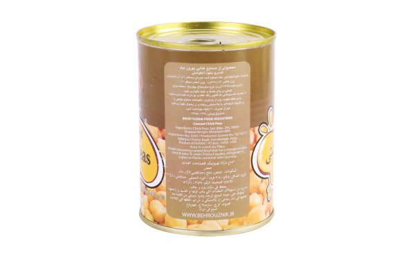 کنسرو نخود آبگوشتی بهروز مقدار 380 گرم