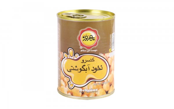 کنسرو نخود آبگوشتی بهروز مقدار 380 گرم